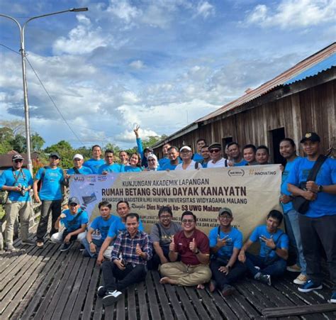 Kunjungan Akademik Lapangan Mih Uwg Di Rumah Betang Suku Dayak Kanayatn