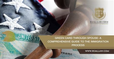 Green Card Through Spouse A Comprehensive Guide