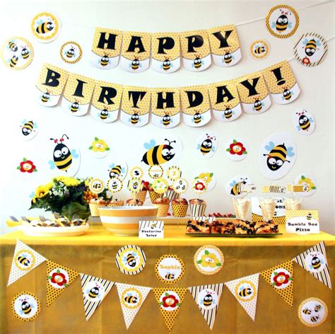 Bumble Bees Birthday Party Ideas Photo 40 Of 45 Catch My Party