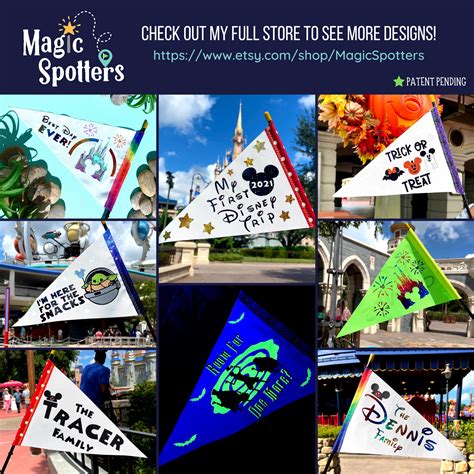 It's My Birthday Disney Flag Spotter for Stroller - Etsy