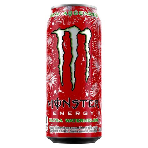 Energ Tico Ultra Watermelon Zero A Car Monster Lata Ml P O De A Car