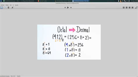 Convertir Numero Octal A Decimal Programa En C C Youtube