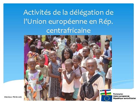 Activits De La Dlgation De Lunion Europenne En