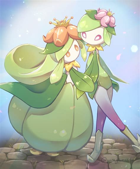 Lilligant And Hisuian Lilligant Pokemon Drawn By Yanagimachi Danbooru