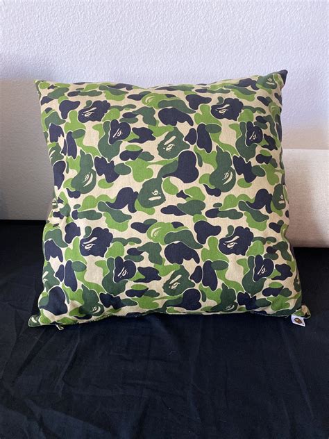 Bape Bape Og Green Camo Pillow Grailed