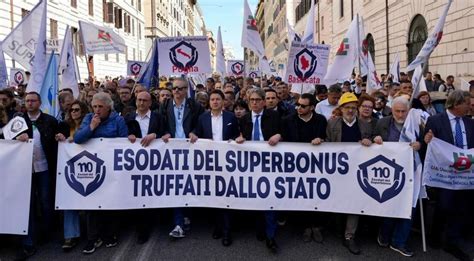 Manifestazione Nazionale 21 Marzo 2023 Roma Esodati Del Superbonus