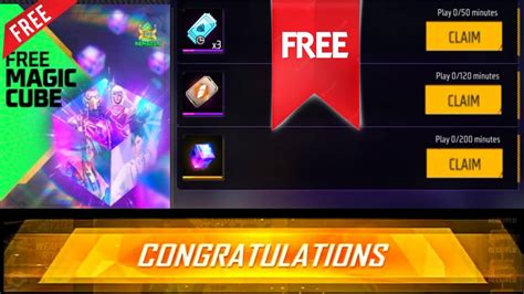 How To Claim Free Magic Cube 🤯 Free Magic Cube 🤯 21 April Free Fire