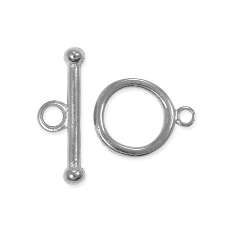 Toggle Clasp 17x14mm Silver Plated Set Jewelry Clasps Stainless Steel Only At