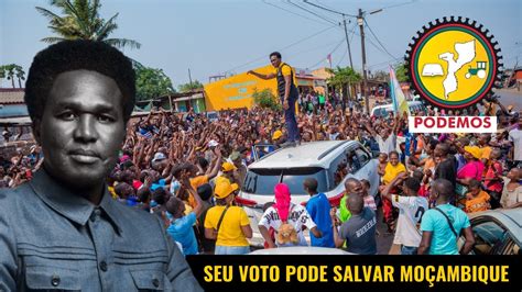 Ven Ncio Mondlane Candidato Do Povo Ao Vivo Youtube