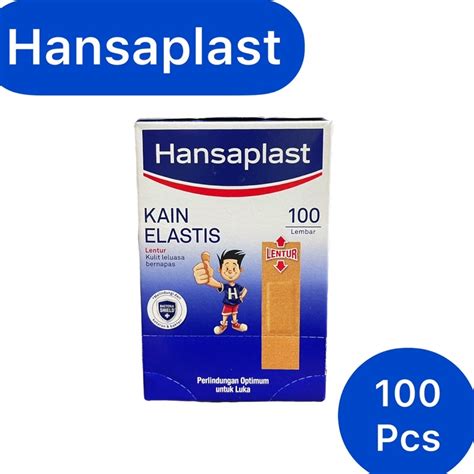 Jual Plester Hansaplast Standart Elastis Isi 100 Strip Shopee Indonesia