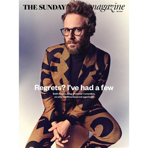 Sunday Times Magazine 9 May 2021 Seth Rogen Cover And Interview Yourcelebritymagazines