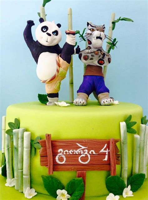 Kung Fu Panda Cake Decorated Cake By Casta Diva Cakesdecor