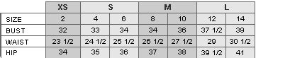 Michael Kors Size Guide