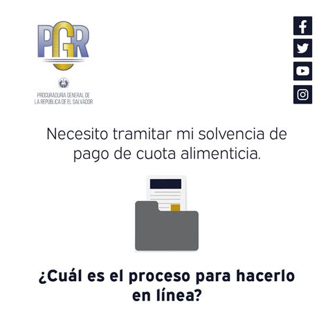 PGR El Salvador On Twitter PGRServicios II Necesitas Que La PGR Te