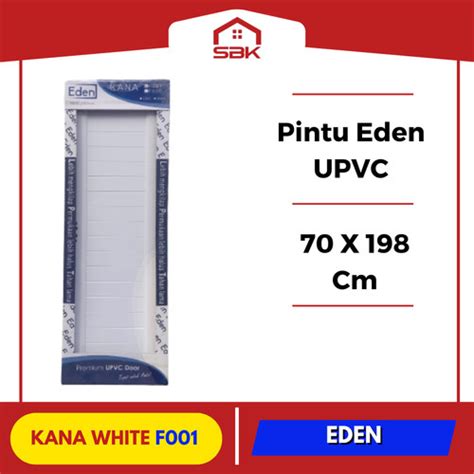 Jual Pintu Kamar Mandi Upvc X Full Upvc Kana Eden Putih Bukaan