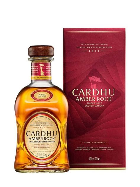CARDHU AMBER ROCK MALT - 70cl - Go Duty Free Mauritius