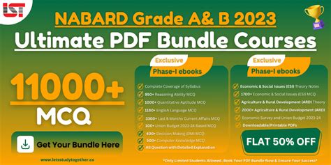 Nabard Grade A Pdf Bundle Course For Phase I Ii Get Exclusive