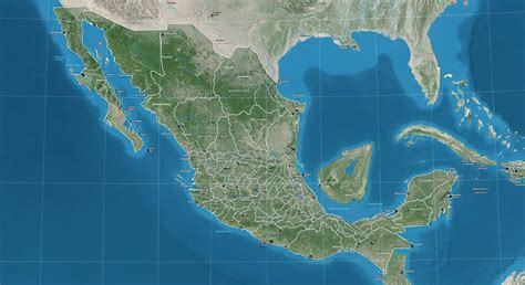mapa satelital de mexico en vivo una mirada  nuestra geografia desde