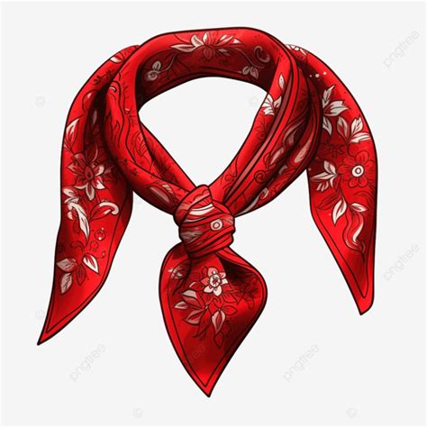 Red Bandana Png Illustration Accessories Adventure America PNG