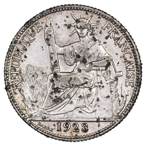 Indochine Centimes Argent Pi Ce De Monnaie Colonie Fran Aise