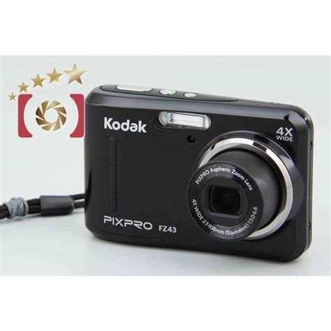 【中古】kodak コダック Pixpro Fz43 ブラック コンパクトデジタルカメラ Kodak Pixpro Fz43 Bk 0227