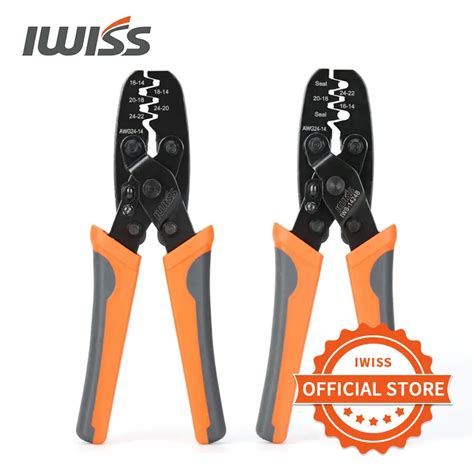 Iwiss Iws A B Non Insulated Open Barrel Terminal Crimp Tool