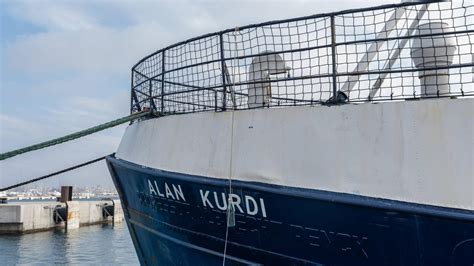 Migration Libyer Bedrohen Rettungsschiff Alan Kurdi Mit