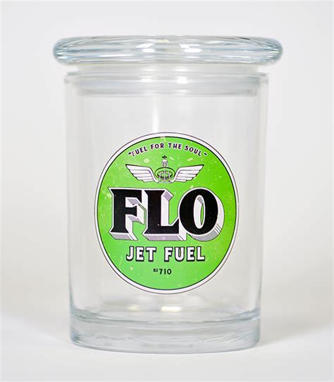 Jet Fuel” Stash Jar For 1 Oz Cannaline