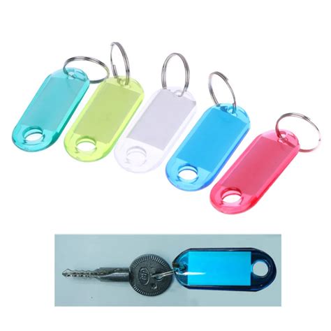 Aliexpress.com : Buy 60Pcs Plastic Tags Luggage ID Bag Label Key Card ...