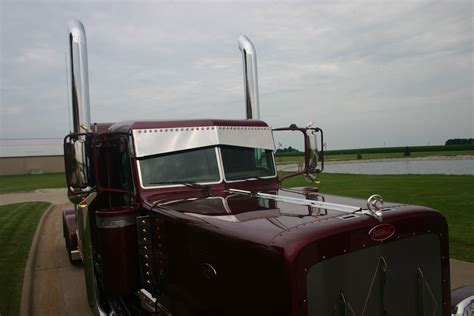 semi truck exhaust stacks