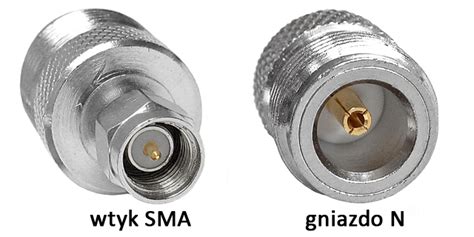 Adapter Antenowy Rf Wtyk Sma Gniazdo N