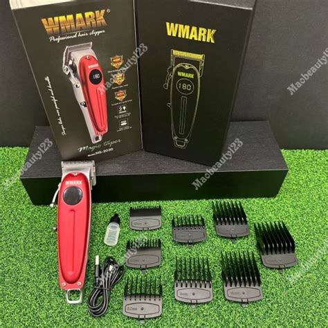 Wmark Professional NG 2030 Hair Clipper 3 Months Warranty Shopee Malaysia