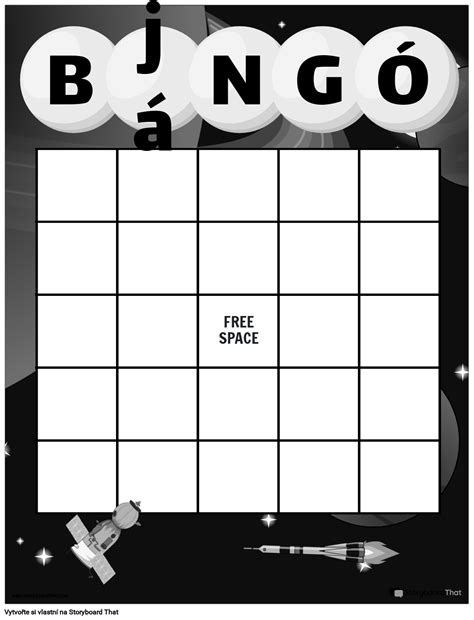 Bingo Board 2 BW Storyboard by cs-examples