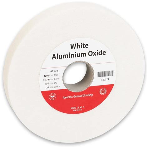 Axminster Aluminium Oxide White Grinding Wheels 150mm Axminster Tools