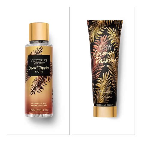 Coconut Passion Noir Kit Victorias Secret Mercado Livre