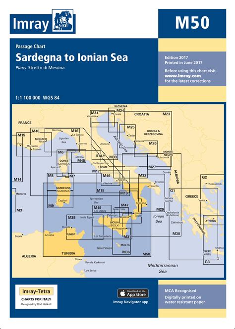 Imray Chart M3 Islas Baleares Formentera Ibiza Ma 7