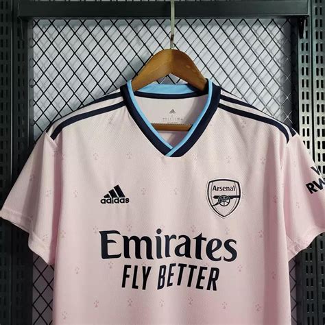 Camisa Camiseta Do Arsenal Rosa 2223 Shopee Brasil