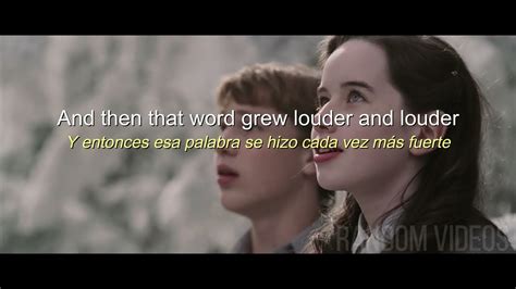 The Call Regina Spektor Lyrics English Español Las Crónicas De Narnia Youtube