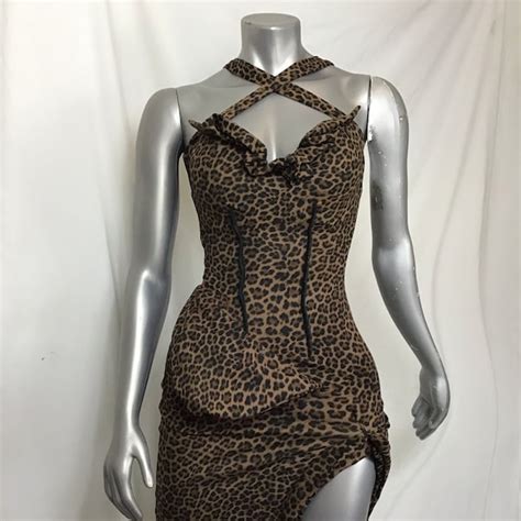 Cheetah Print Dresses For Women Etsy