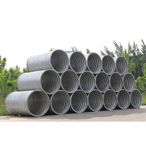 10 Foot Diameter Galvanized Corrugated Metal Steel Pipe Arch Culvert