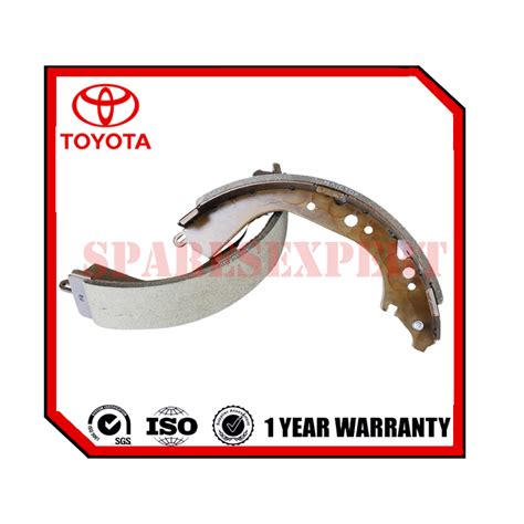 04495 60070 Brake Shoe Toyota Land Cruiser HZJ78 HZJ105 Toyota Spares