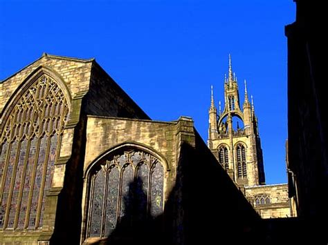 La Catedral De San Nicol S En Newcastle Sobre Inglaterra Sobre