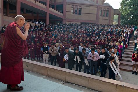 Visit to Vasant Valley School and ILBS, New… | The 14th Dalai Lama