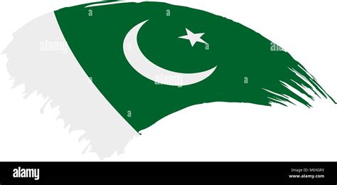 Pakistan Flag Vector Illustration Stock Vector Image And Art Alamy