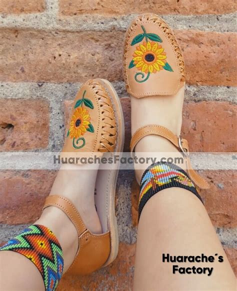 Zj Huarache Mexicano Artesanal Mayoreo Fabrica Para Mujer De Piso