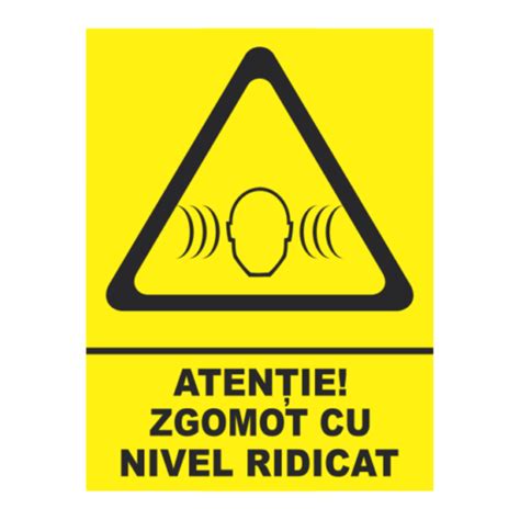 Sticker Decorativ Indicator Zgomot Cu Nivel Ridicat Autocolant