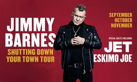 Tour Announcement: Jimmy Barnes is shutting down your town. – Jimmy Barnes