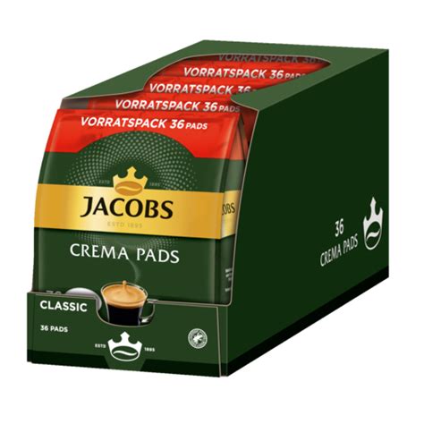 Jacobs Crema Klassisch Vorratspackung X Pads