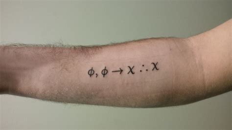 30 Cool But Geeky Maths And Science Tattoos