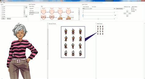 Character Sprites Generator